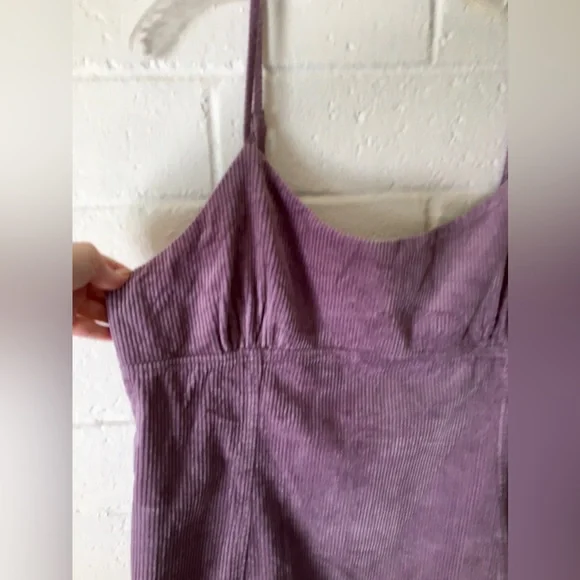 Wild Fable Lilac Purple Corduroy Mini Dress - Picture 7 of 8